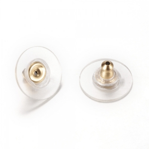RVS plastic stopper voor pin 0.7mm, per paar